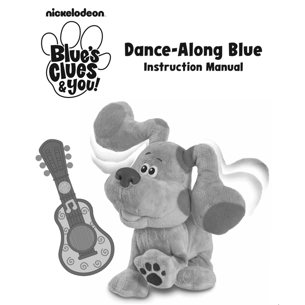 blue's clues dance along toy