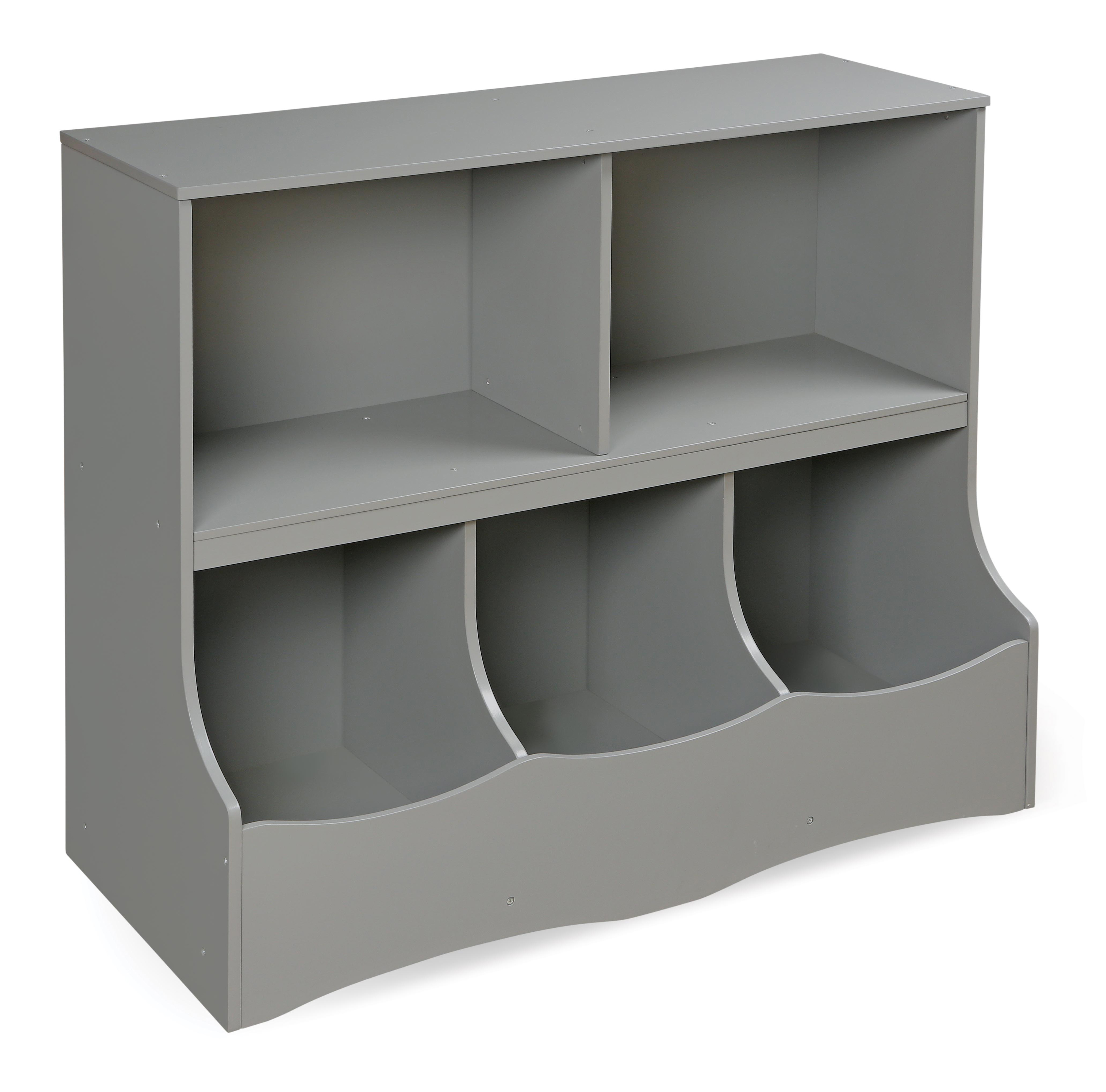 Multi-Bin Storage Cubby - Gray