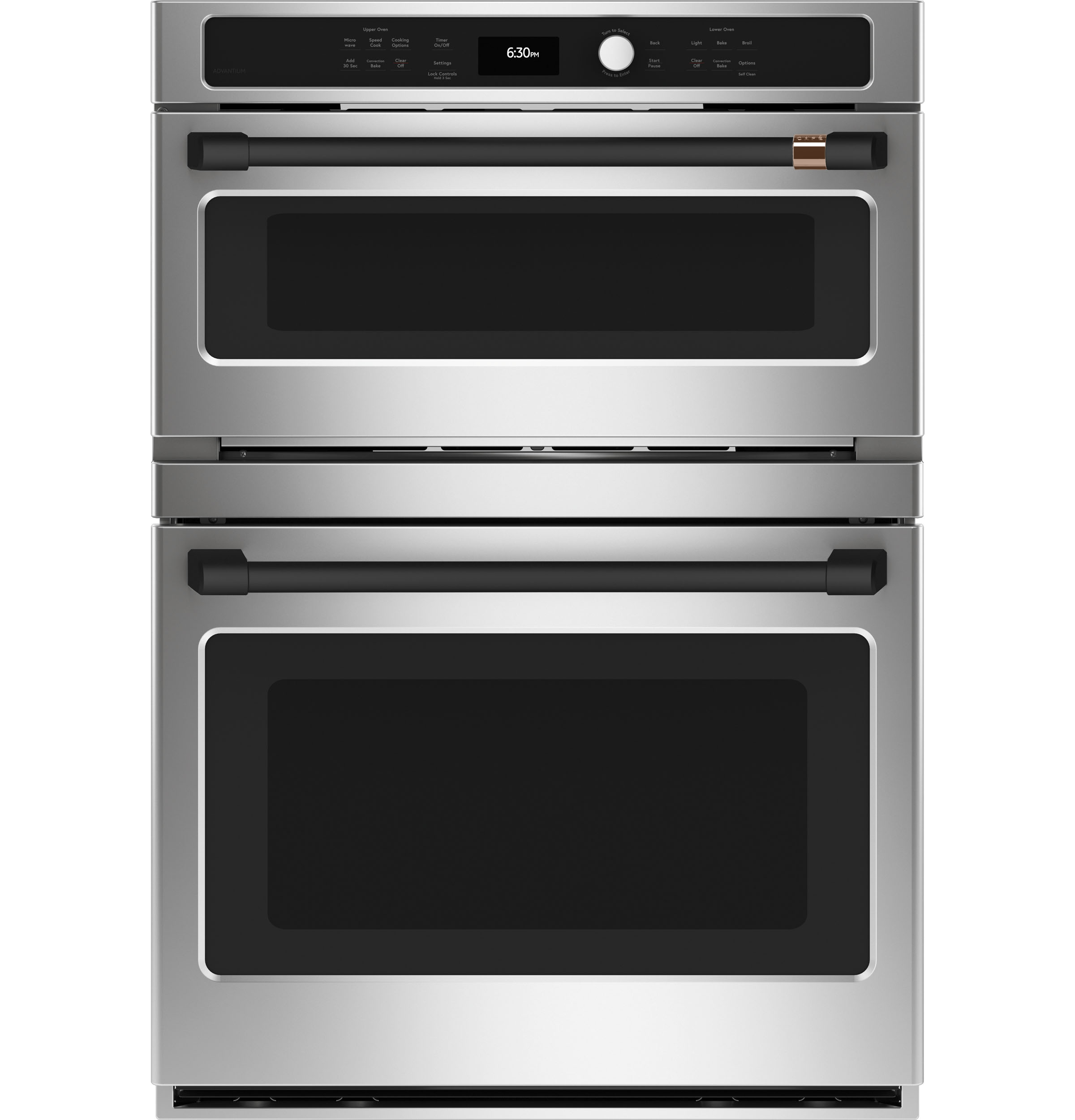 30" Width Hndl Kit for Dbl Wall Ovens Flat Black For use w/ Wall Ovens — Not Connectable view 5