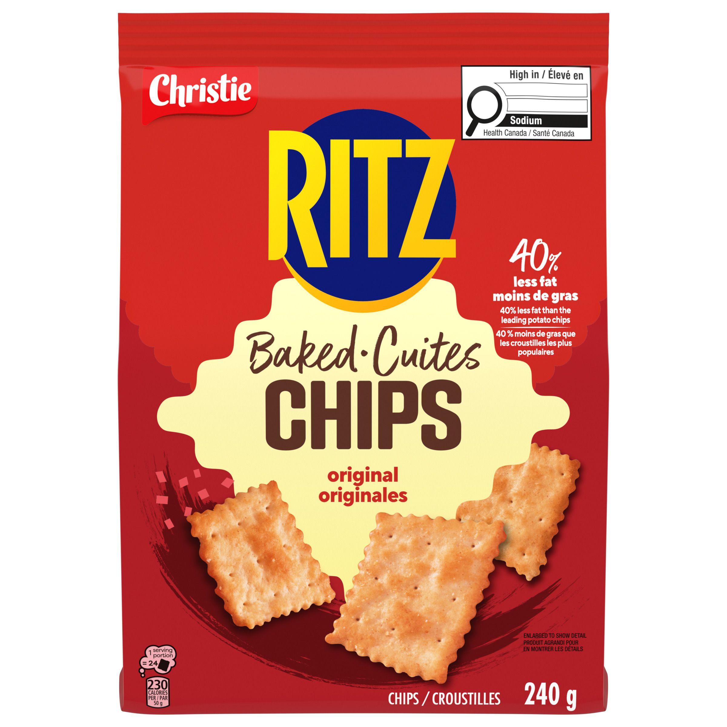 CHRISTIE RITZ CHIPS ORIGINAL 240G-thumbnail-1