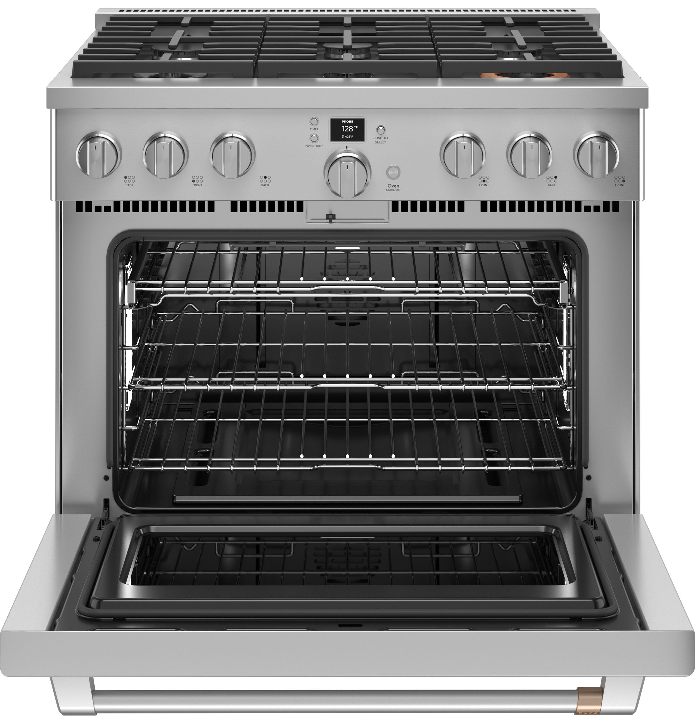 36" Width — 6 Burners — Gas — Conv — ADA Compliant — Connectable via built-in WiFi view 2