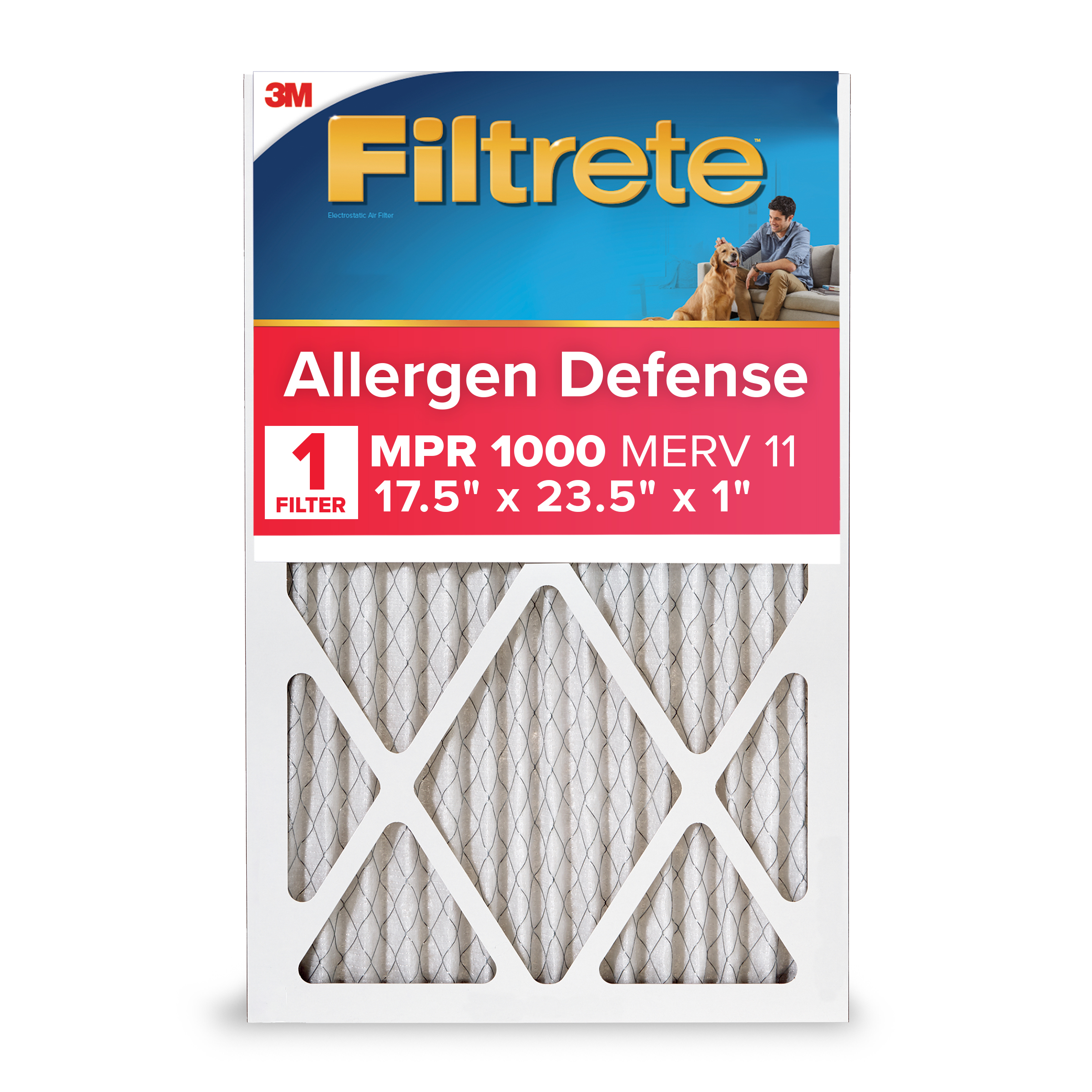 SKU 7100188232 | Filtrete™ Allergen Defense Air Filter