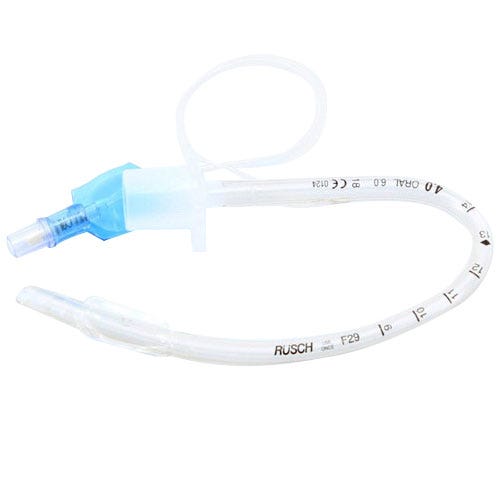 Endotracheal Tube AGT Oral Preformed Cuffed, Murphy Eye, 4.0mm
