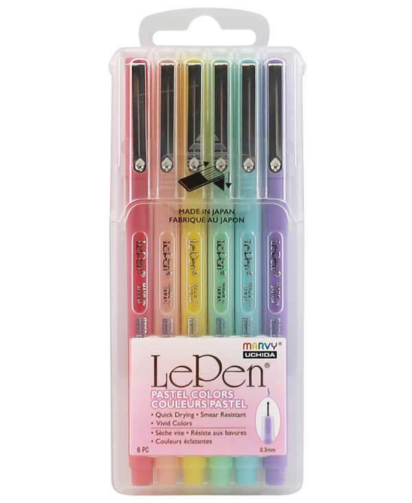 LePen®, Pastel, 6 colors