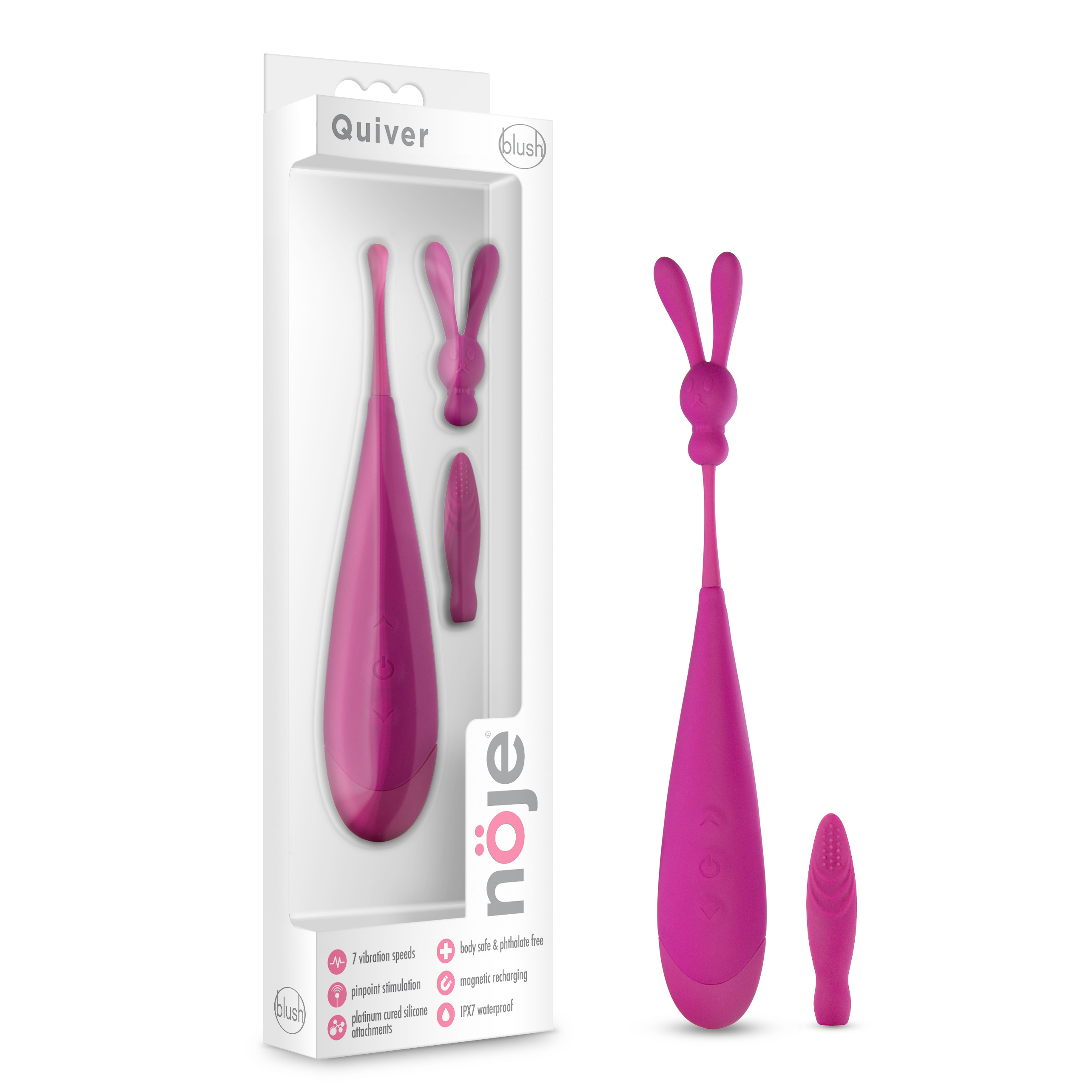 Blush Noje Quiver Lily 7.5-Inch Vibrator