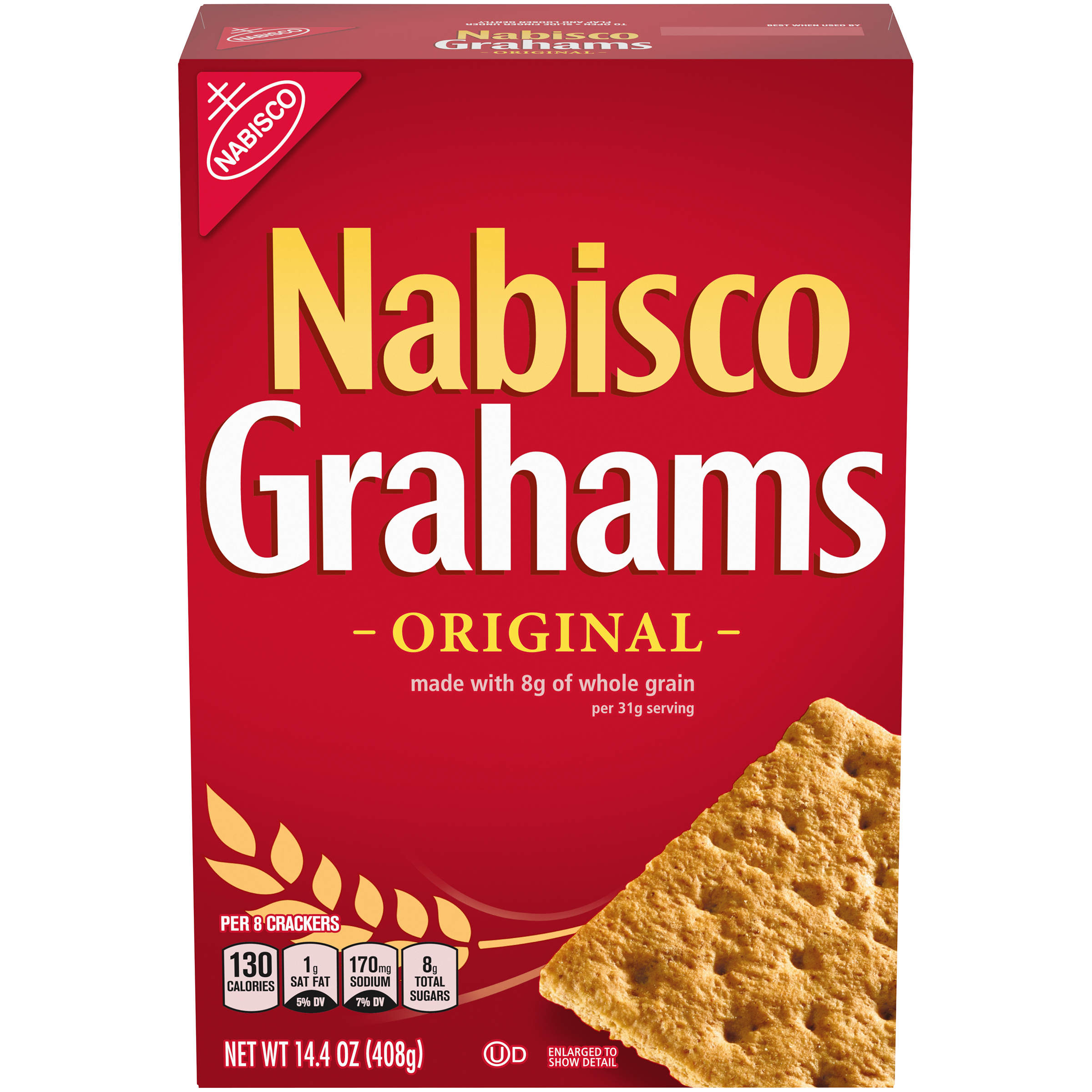 Nabisco Grahams Original Graham Crackers, 14.4 oz-0