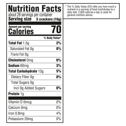 Nutrition Facts