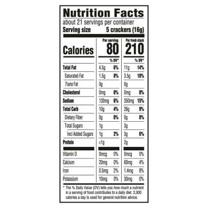 Nutrition Facts