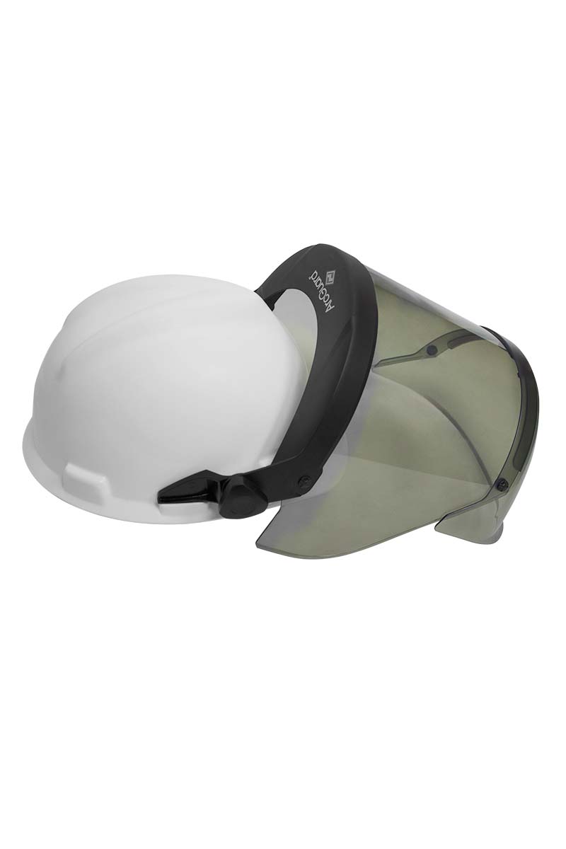12 Cal PureView™ Arc Flash Faceshield with Slotted Adapter