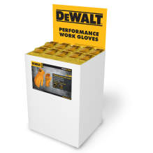 DEWALT DB-DPG32-12M36L24XL Premium AB Grade Leather Drivers Dump Bin, 72 Pairs