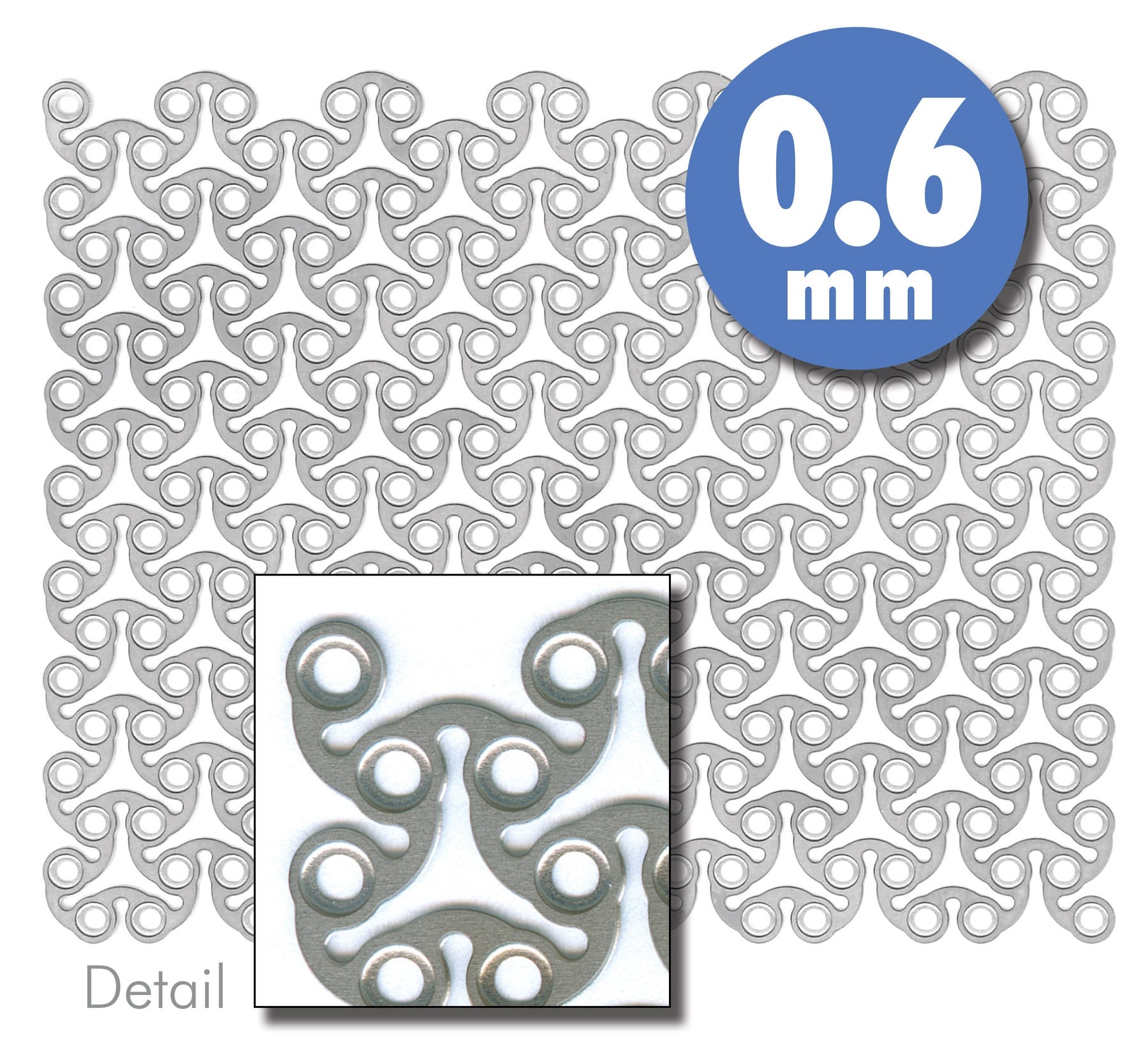 Titanium Augmentation Micro Mesh - 98.5 x 77.5mm, .6mm thick, Non Sterile