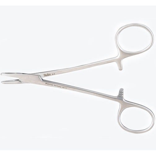 Vantage® Collier Needle Holder, Fenestrated Jaws
