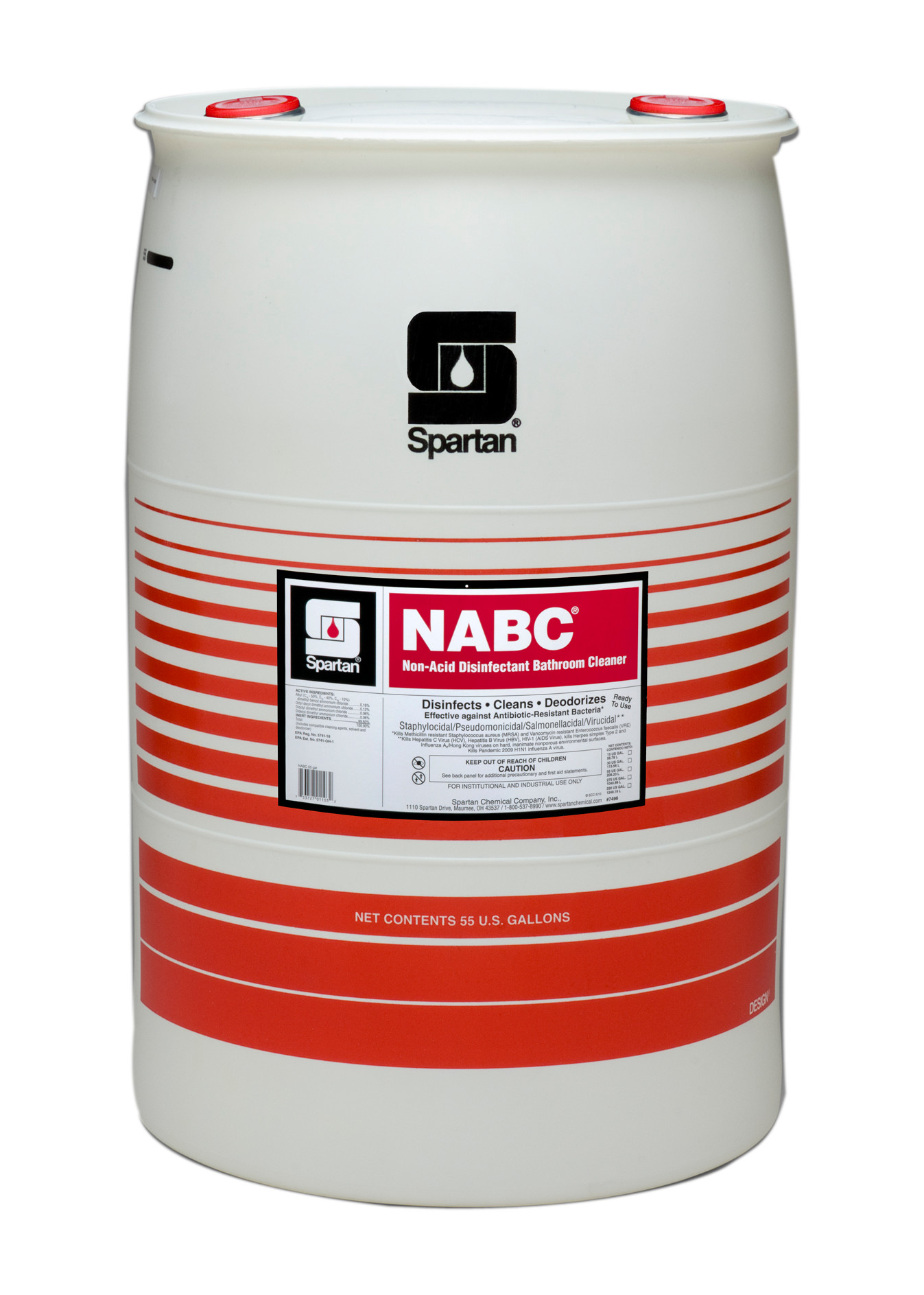 Spartan Chemical Company NABC, 55 GAL DRUM