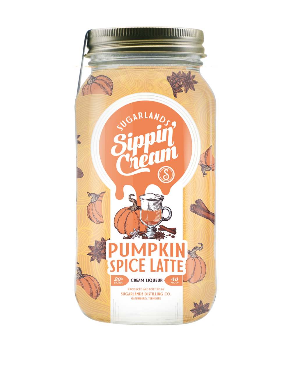 SUGARLANDS PUMPKIN SPICE LATTE SIPPIN' CREAM