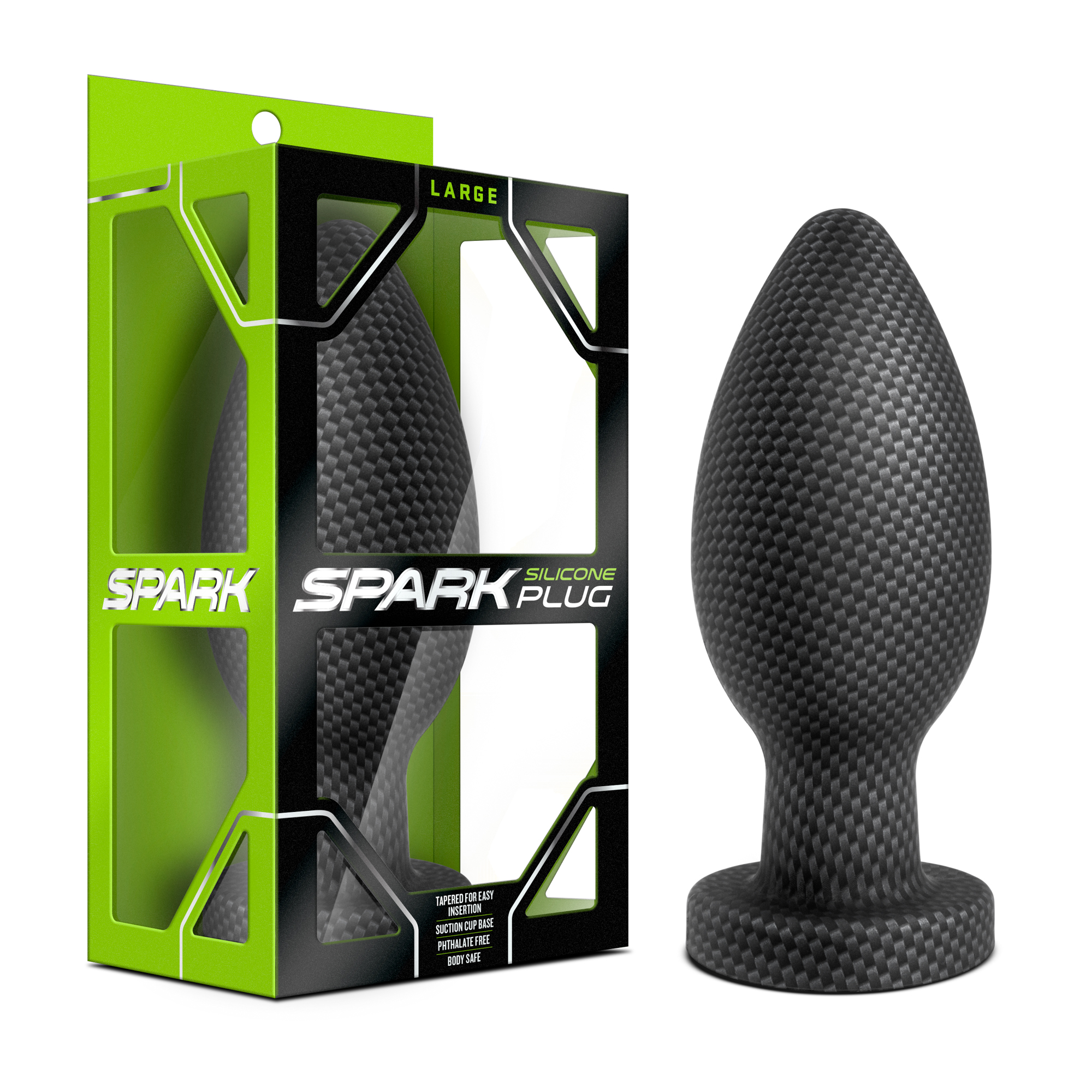 Blush Spark Carbon Fiber 6.5-Inch Anal Plug