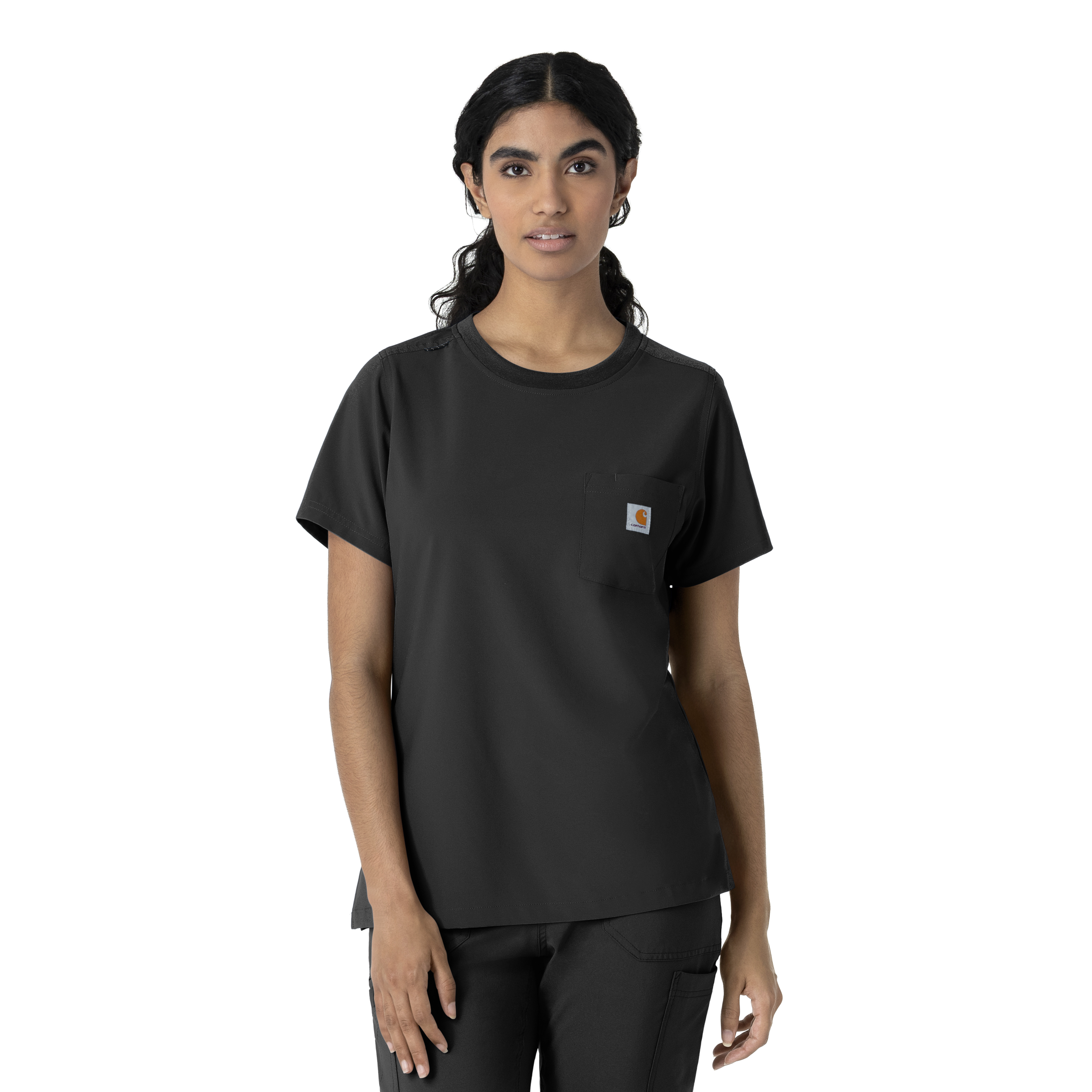 Force Cross&#45;Flex Women&#39;s Crew Neck Scrub Top-Carhartt