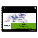 Canson Artist Series Drawing Pad Bright White Side Wire Binding 24 Sheet 18x24 inch