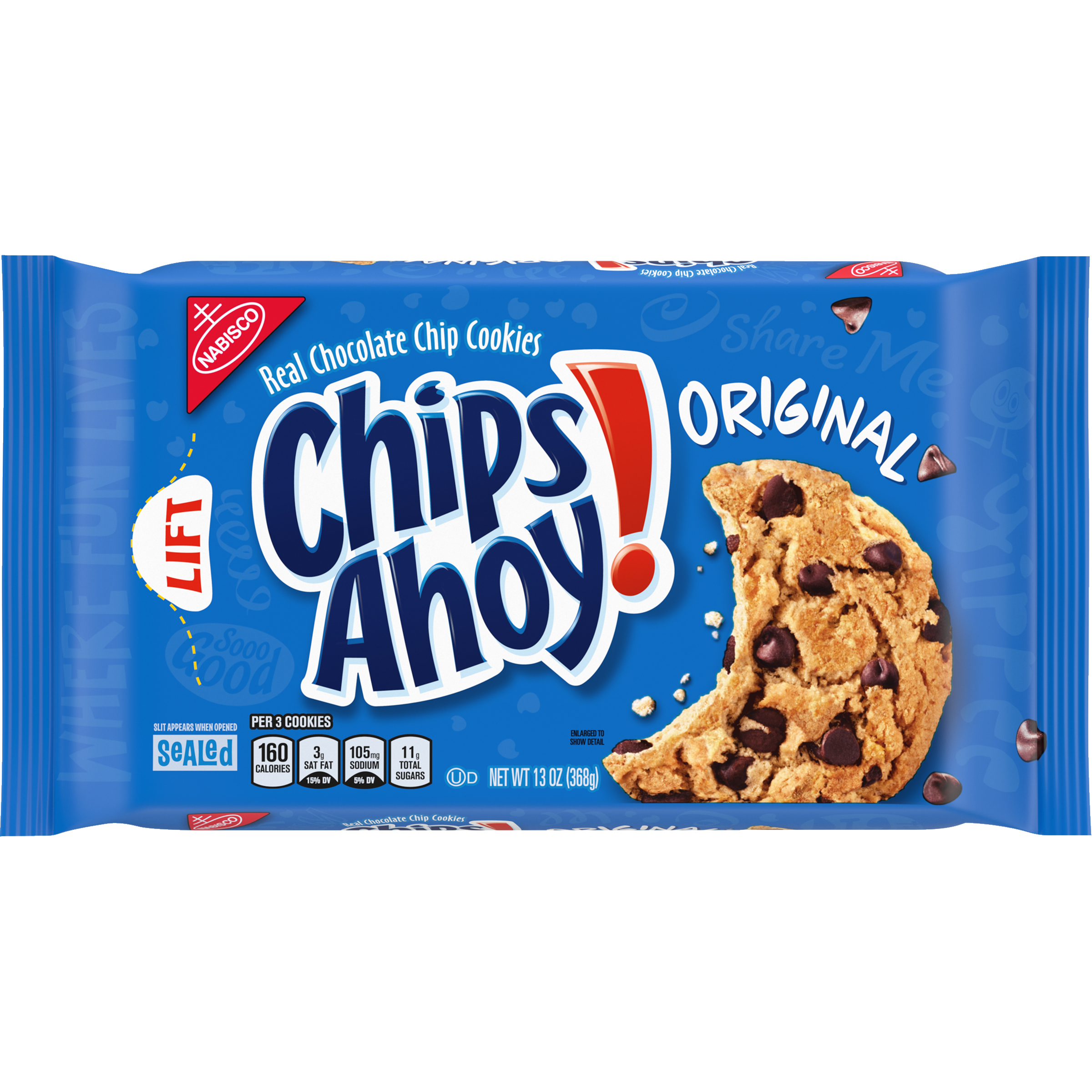 CHIPS AHOY! Original Chocolate Chip Cookies, 13 oz-thumbnail-1