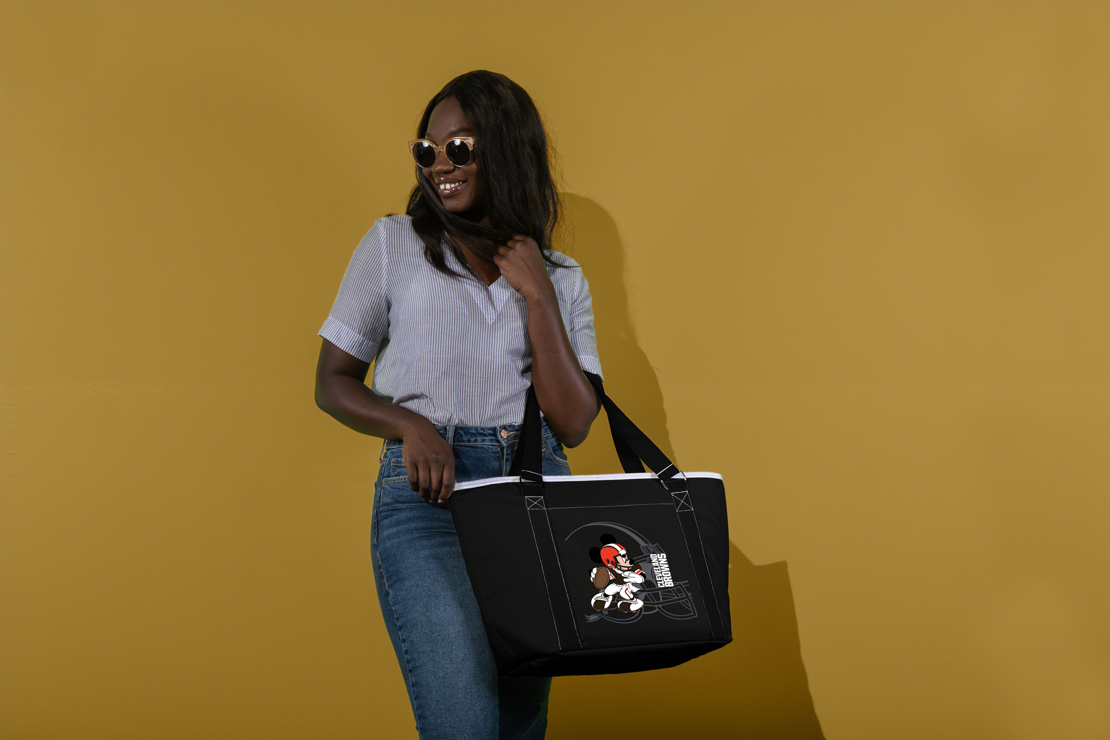 Cleveland Browns Mickey Mouse - Topanga Cooler Tote Bag