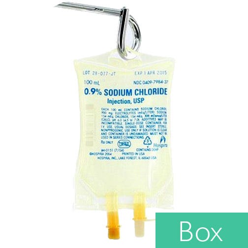 Sodium Chloride 0.9% 100ml #1 BG INJ