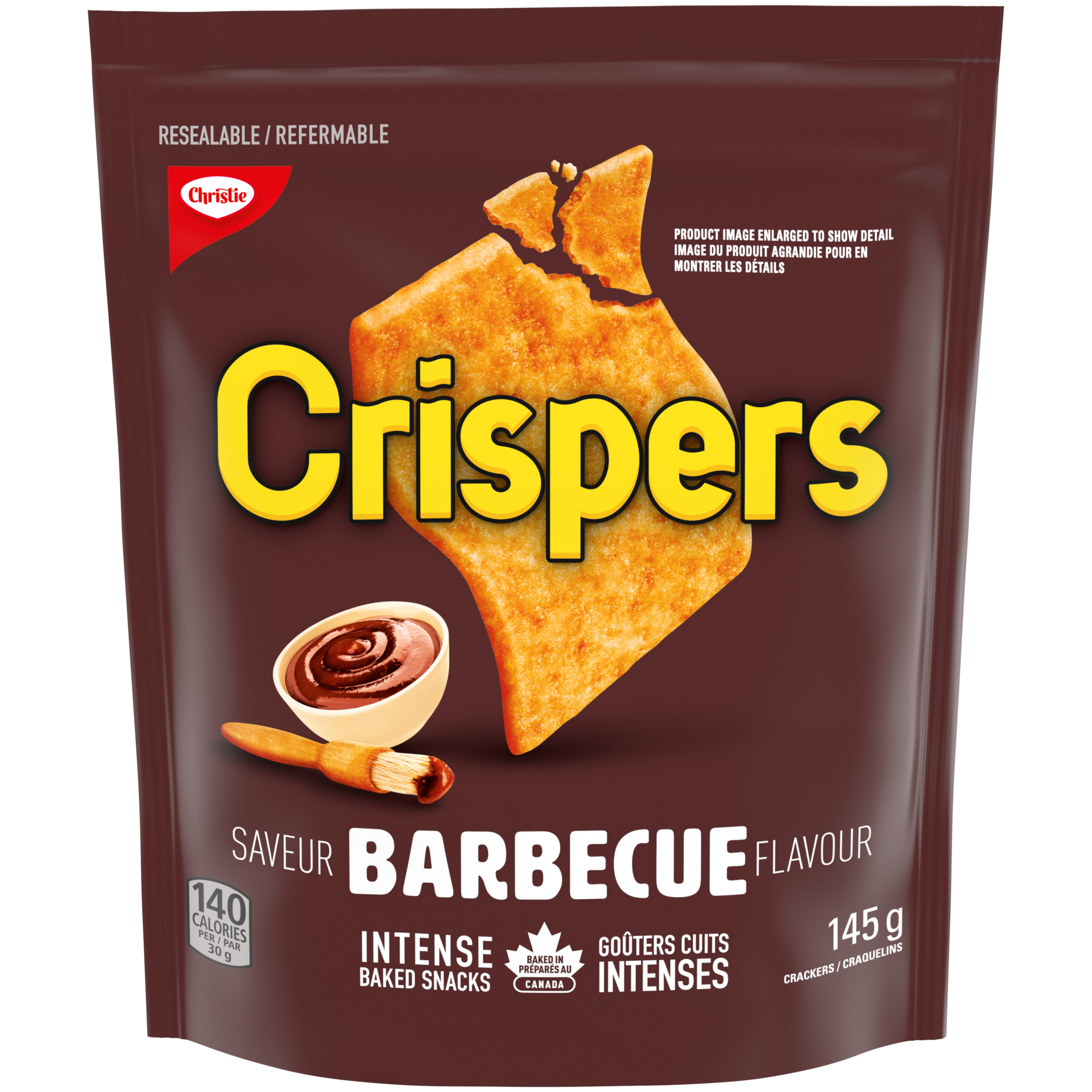 Crispers Barbecue Crackers 145 G