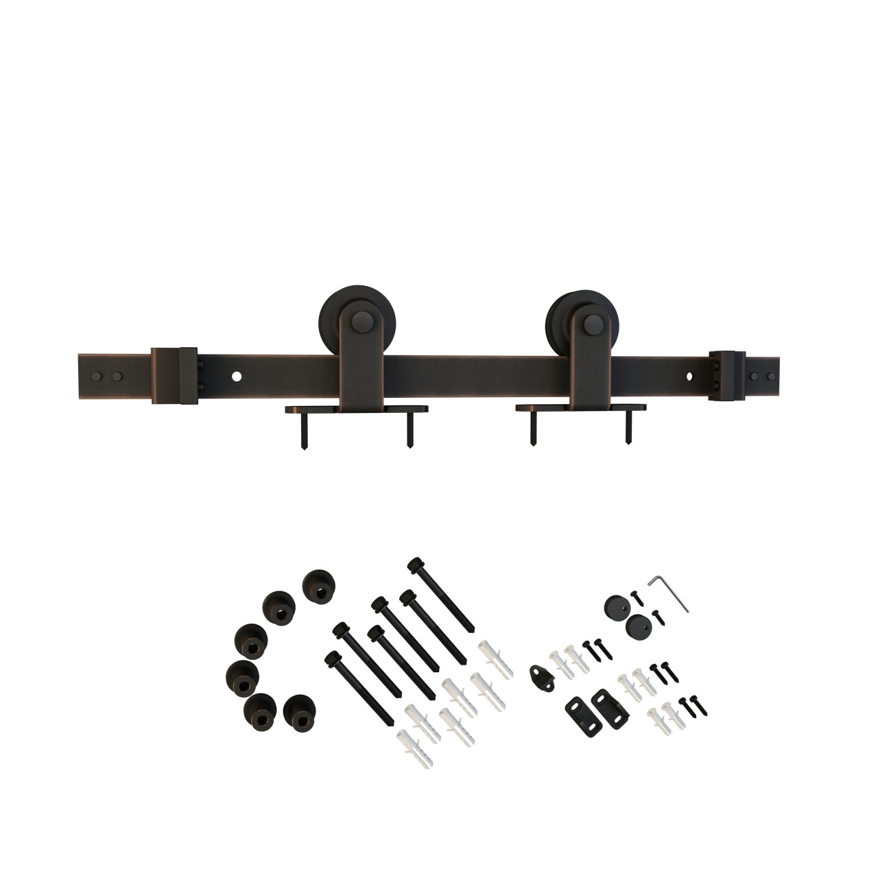 Sliding Barn Door Hardware - 8' Top Mount