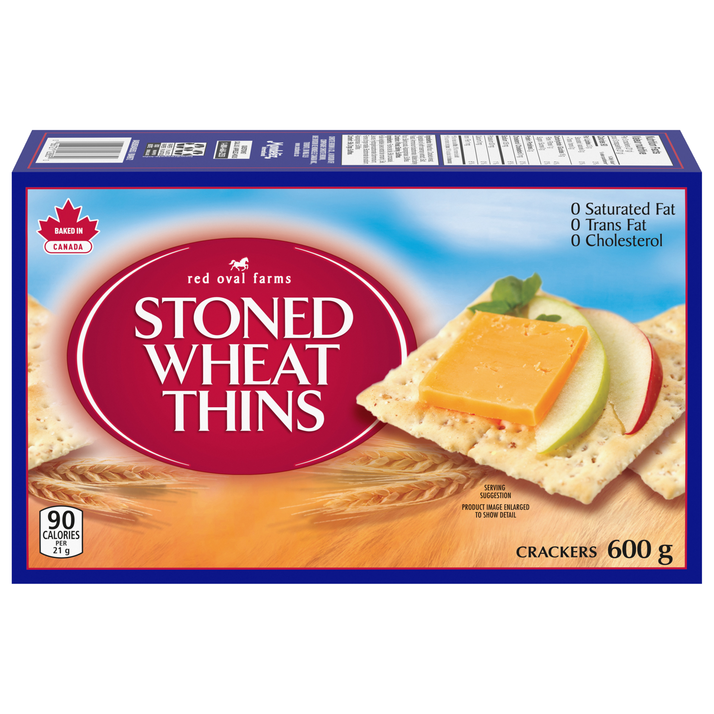 Stoned Wheat Thins Original Crackers, 600 G-3