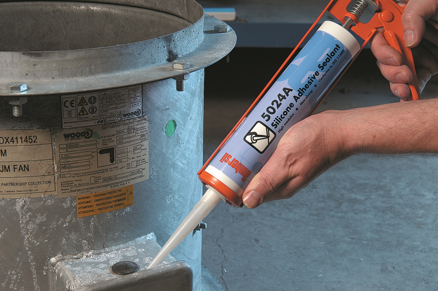 AMB 5024A Silicone Sealant Trans 12X310ML - Image 2