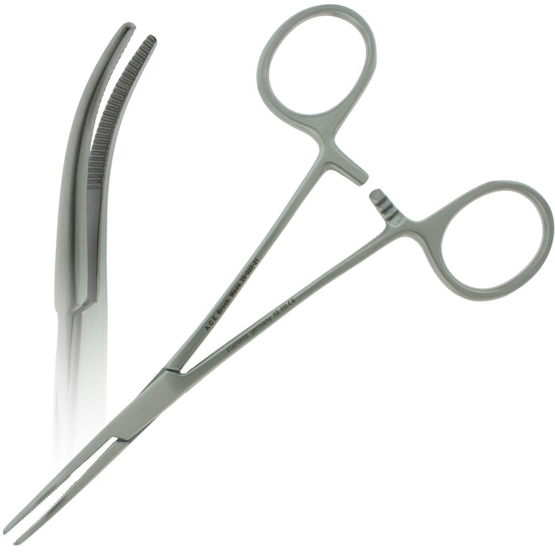 ACE Providence Kelly Forcep, curved, 5-1/2", 14cm