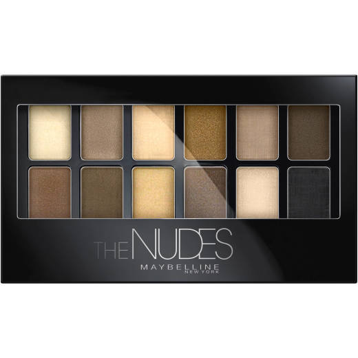 maybelline new york the nudes far paleti