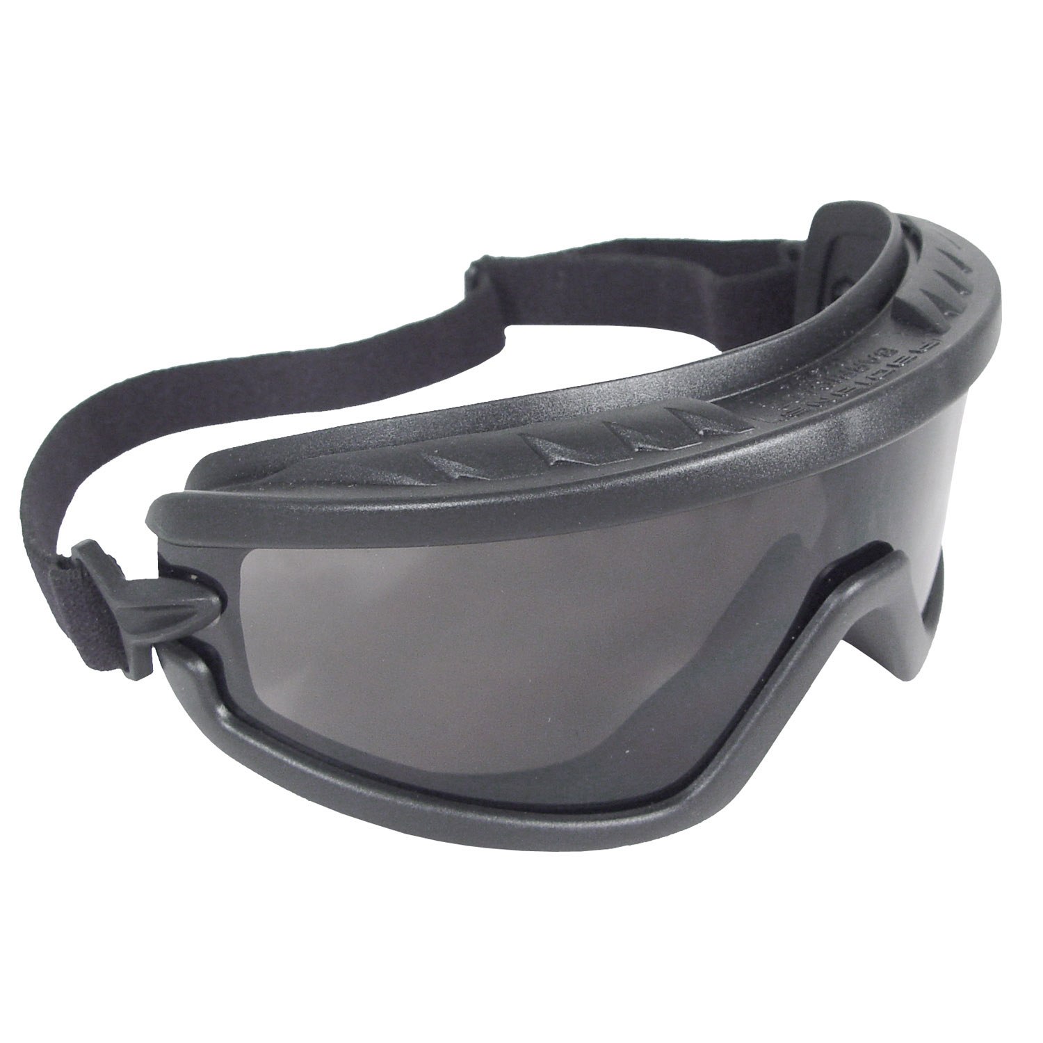 Barricade™ Safety Goggle - Black Frame - Smoke Anti-Fog Lens