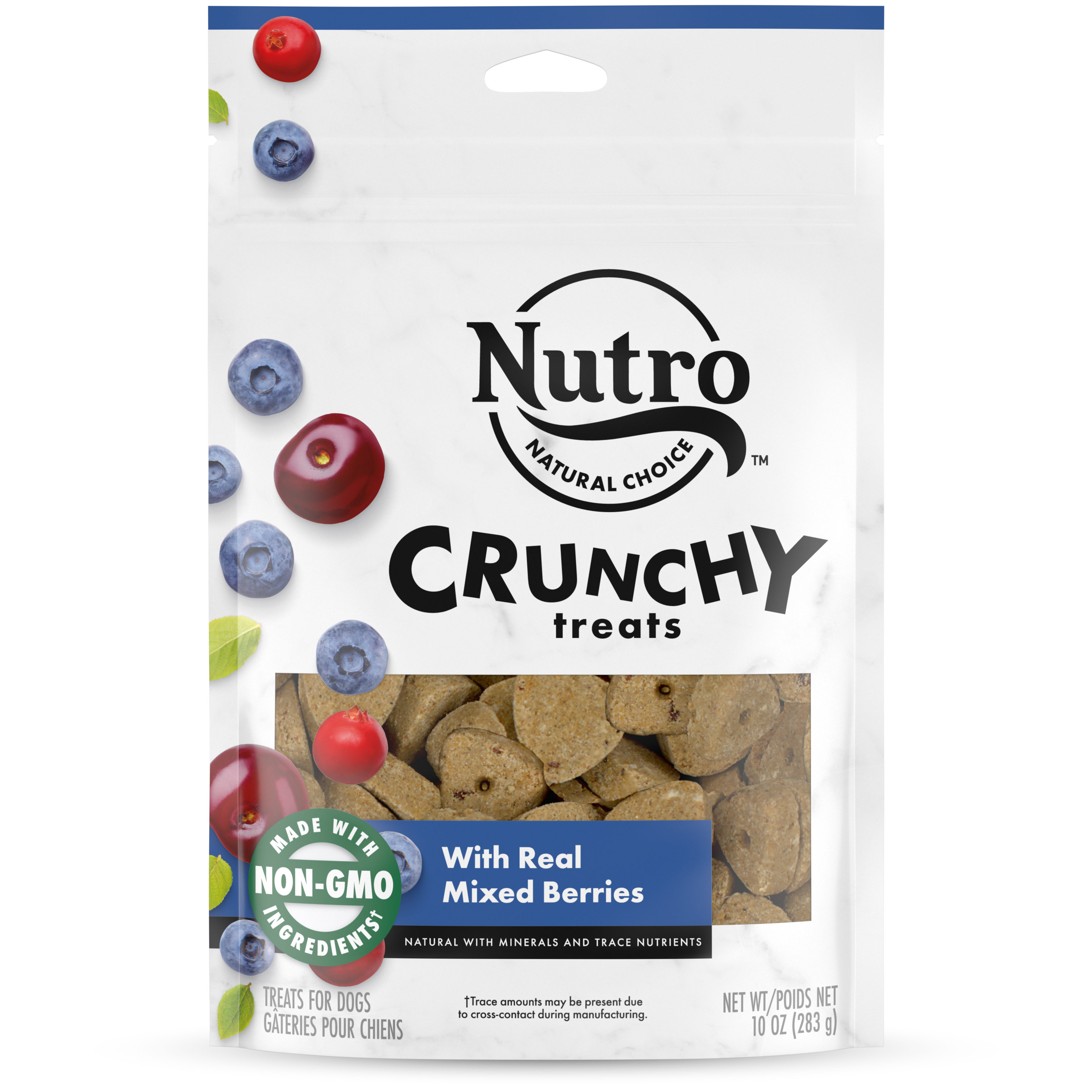 6/10 oz. Nutro Crunchy Treats Mixed Berry - Treats