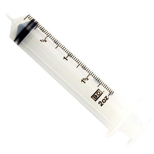 60 cc Syringe, Slip Tip - 40/Box
