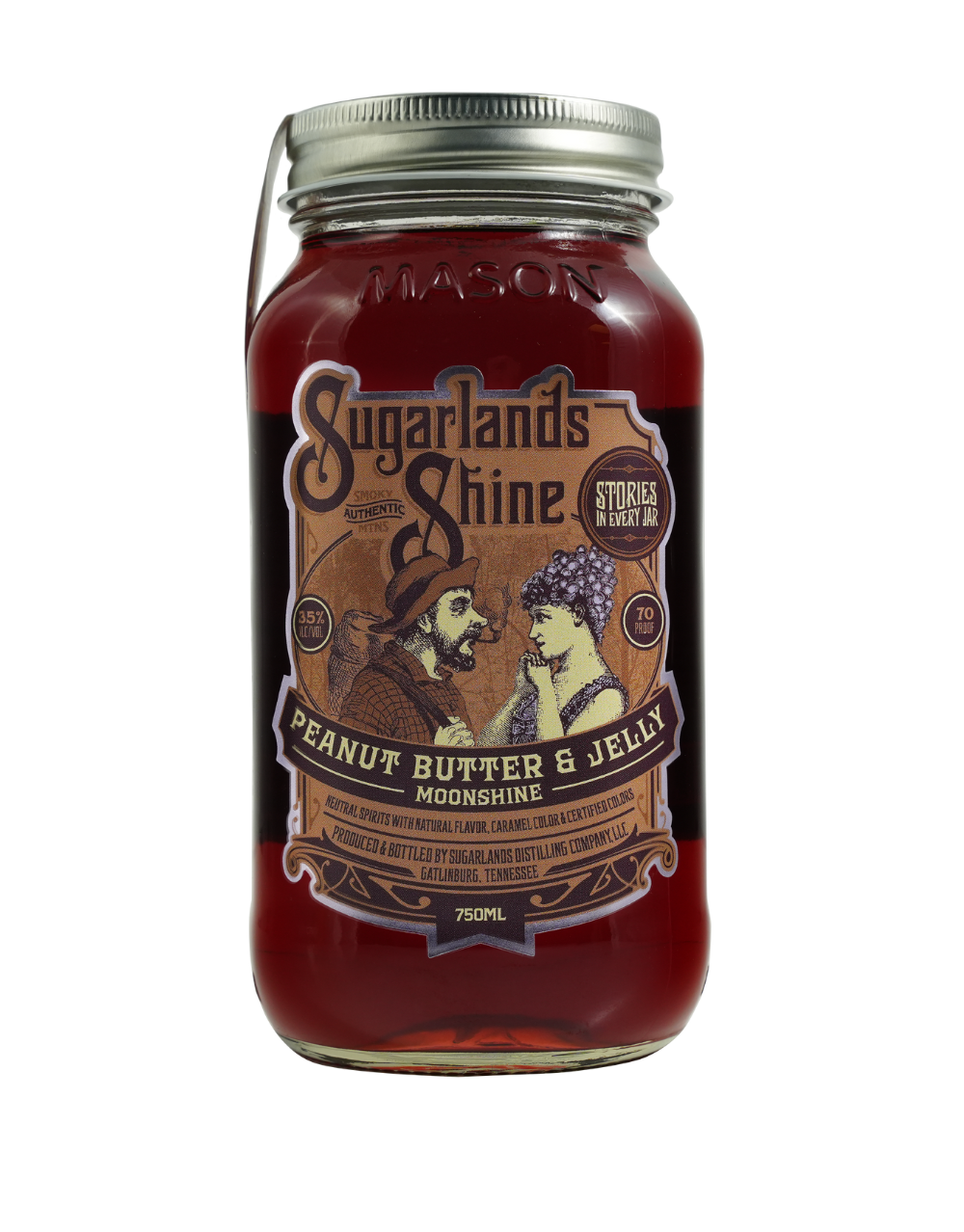 SUGARLANDS PEANUT BUTTER & JELLY MOONSHINE