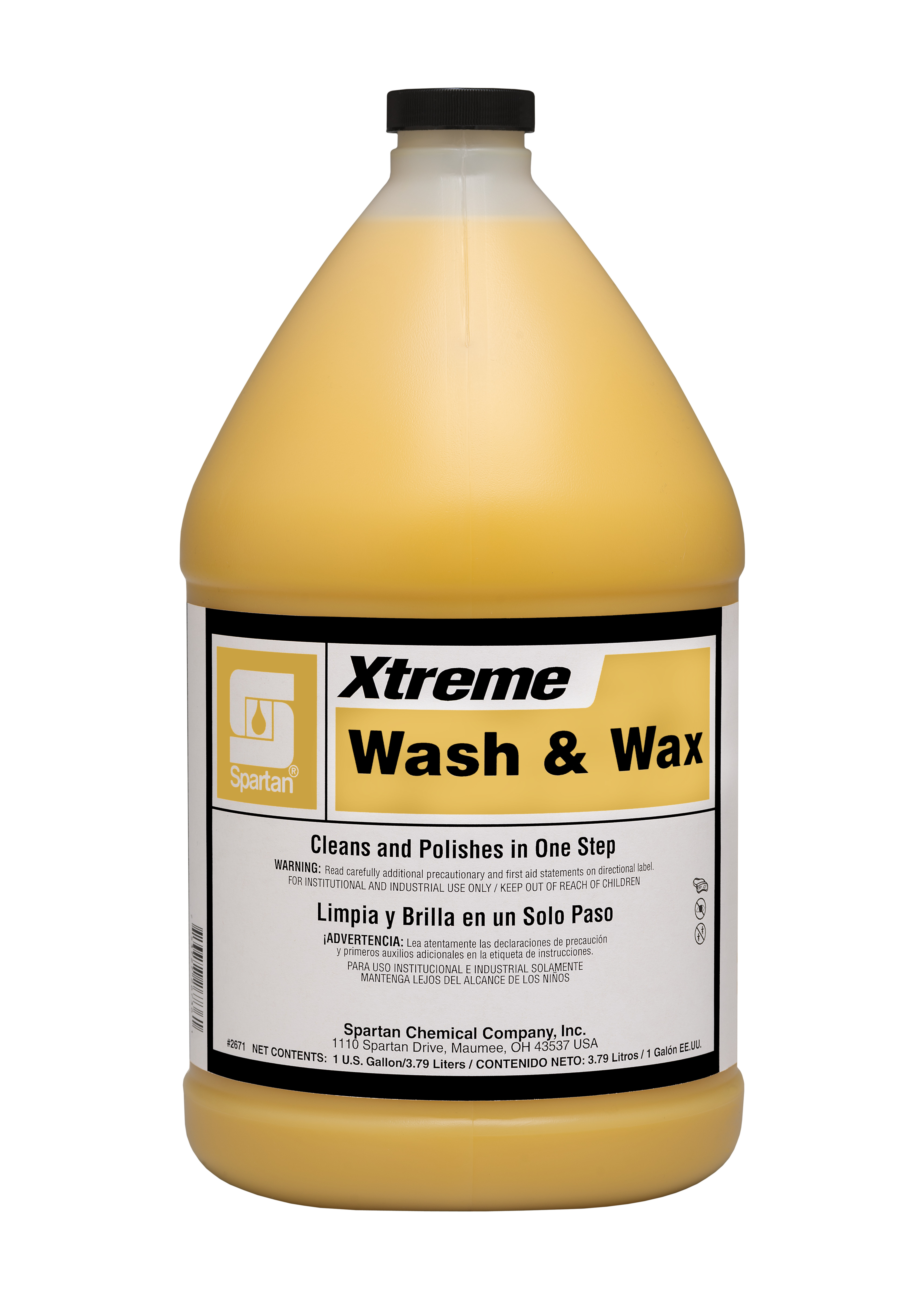 Spartan Chemical Company Xtreme Wash & Wax, 1 GAL 4/CSE