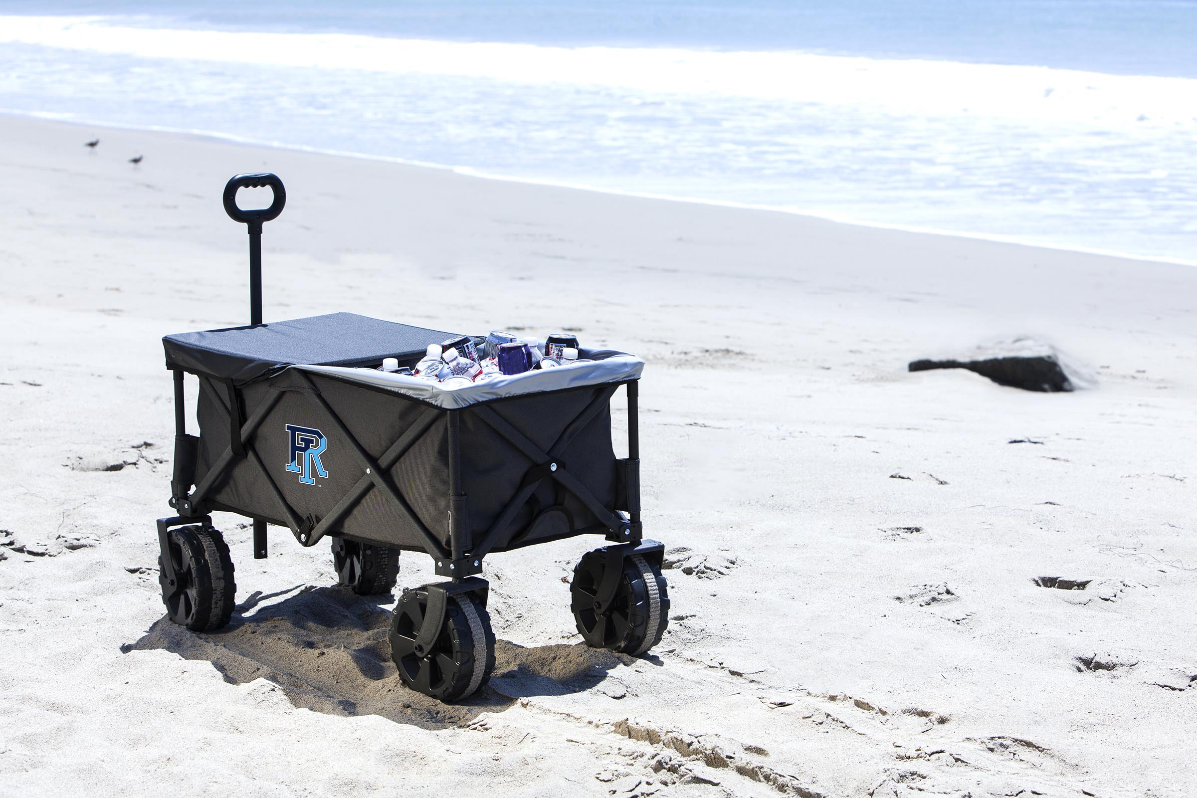 Rhode Island Rams - Adventure Wagon Elite All-Terrain Portable Utility Wagon