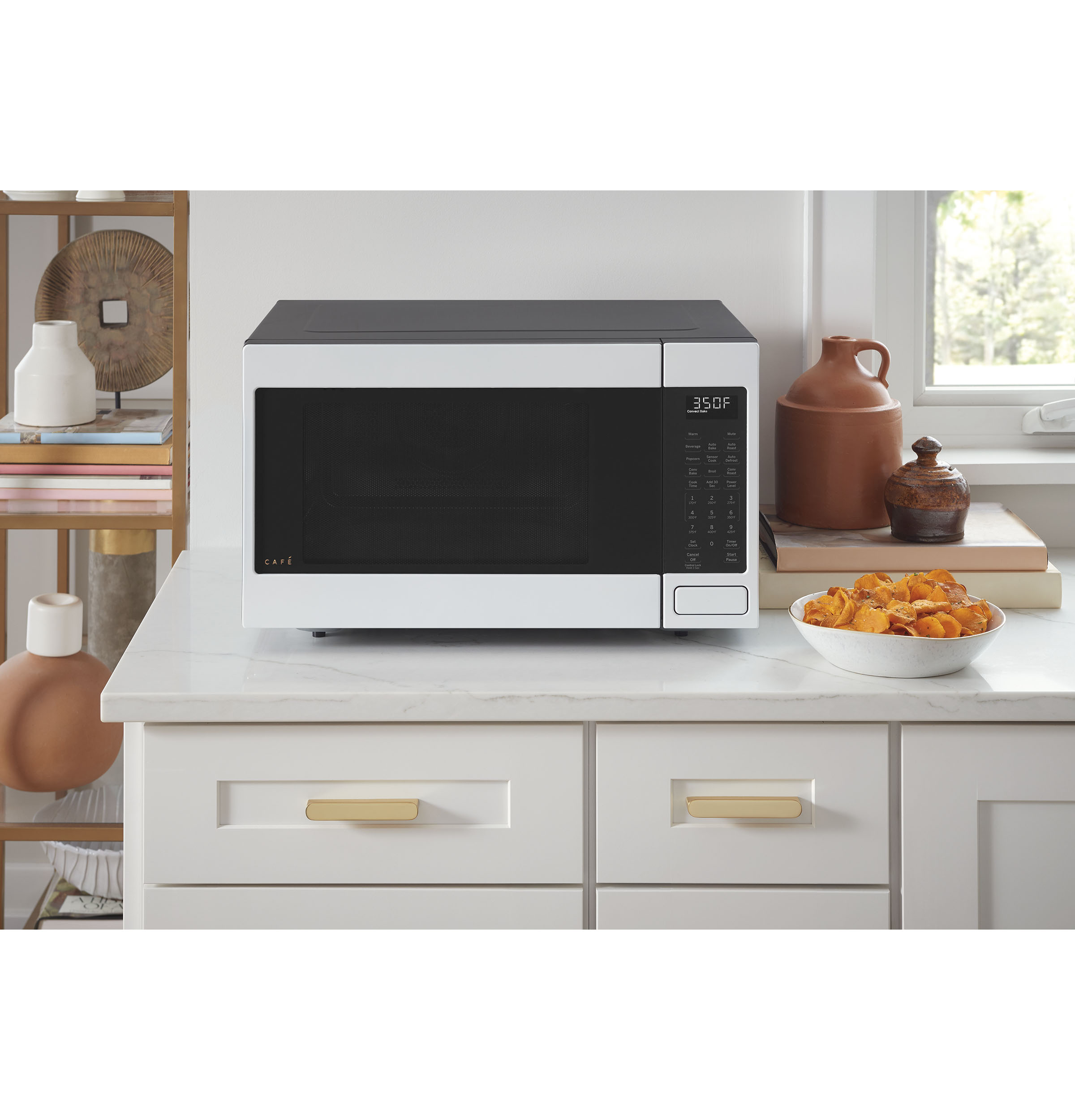 Café™ 1.5 Cu. Ft. Stainless Steel Countertop Microwave view 5