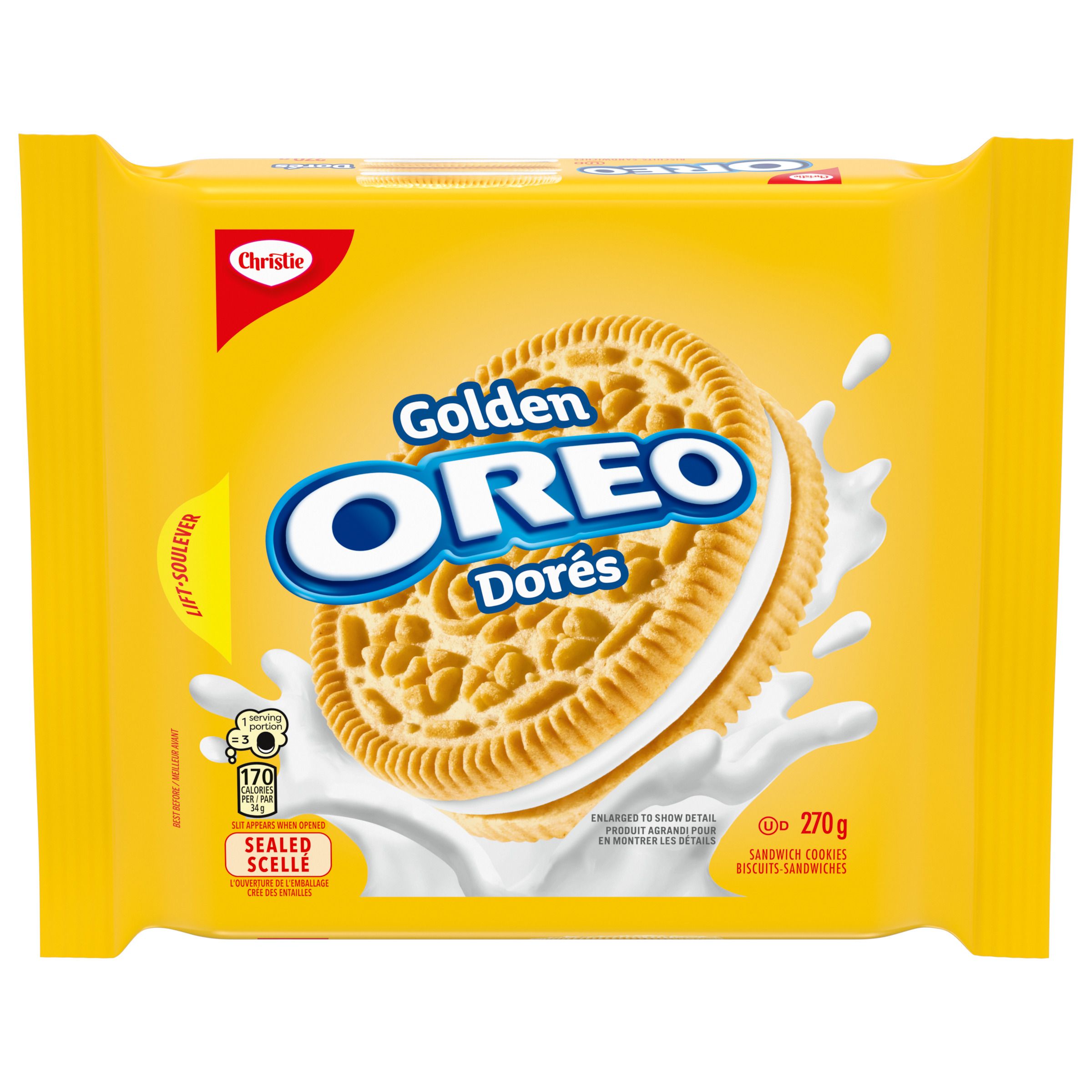 Oreo Golden Sandwich Cookies 270G-1