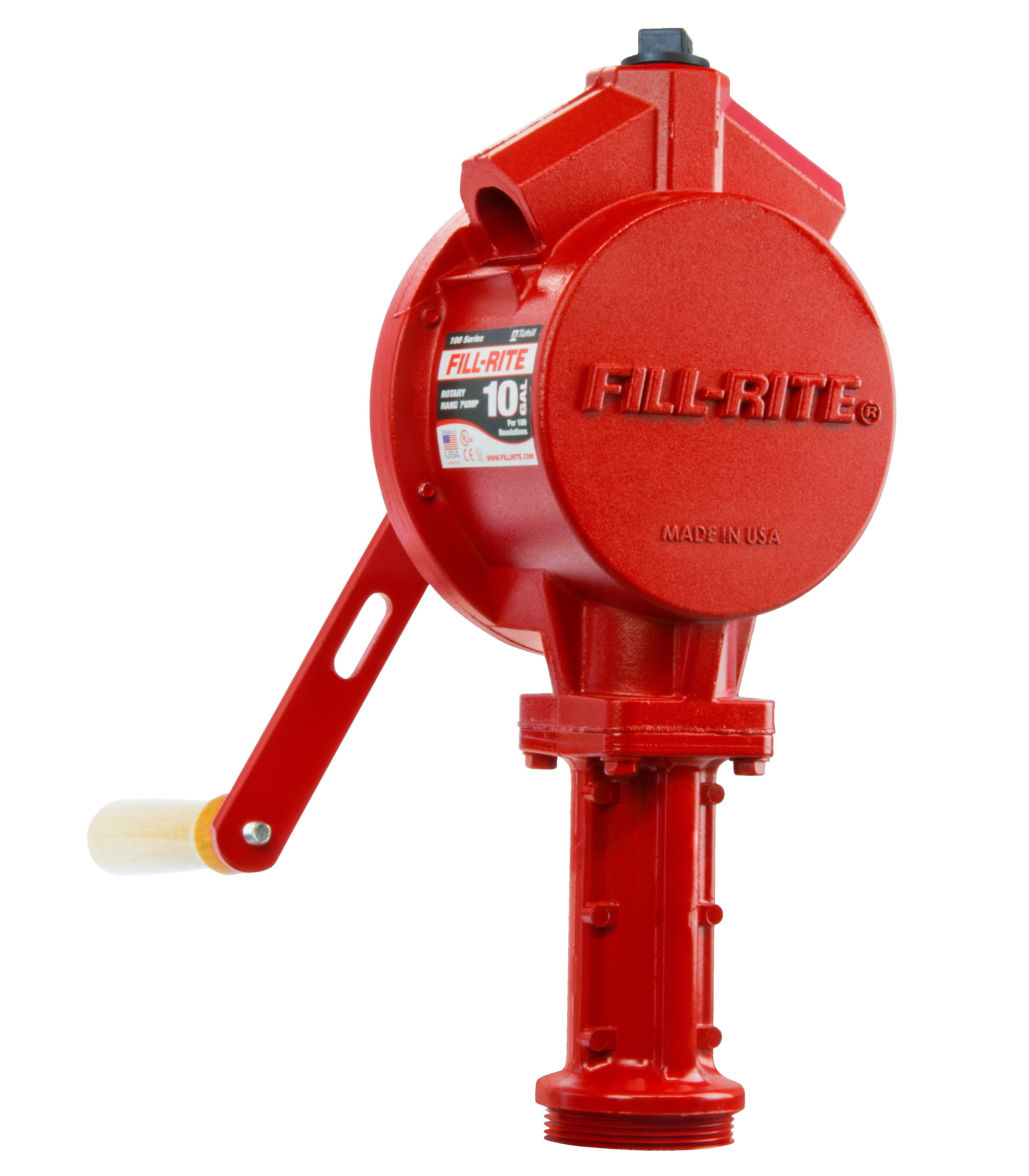 Fill-Rite FR110 Fuel Transfer Rotary Hand Pump (Pump Only w/Vacuum Breaker)