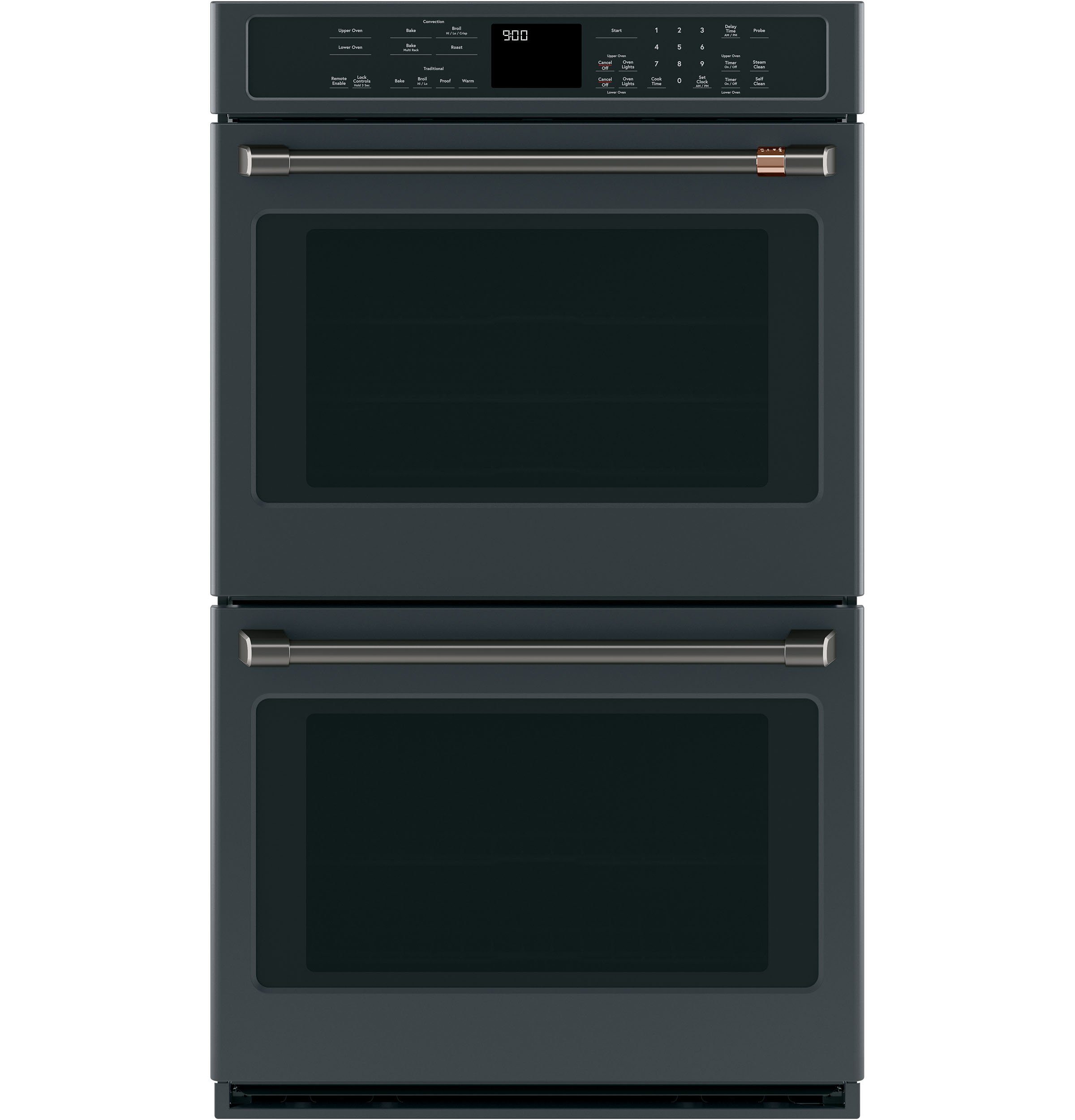 30" Width Hndl Kit for Dbl Wall Ovens Brushed Black For use w/ Wall Ovens — Not Connectable view 2