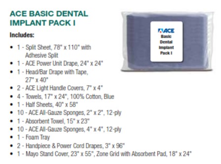 ACE Basic Dental Implant Pack I
