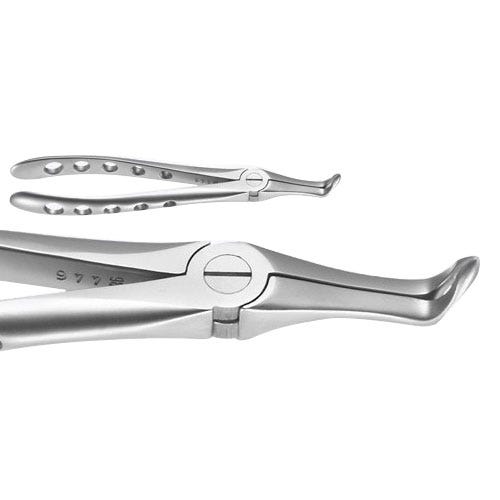 X-TRAC® Atraumatic Extraction Forceps, Lower Root Tip with Cupped and Serrated Beaks