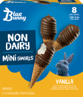 Mini Swirls Non Dairy Vanilla, 8pk