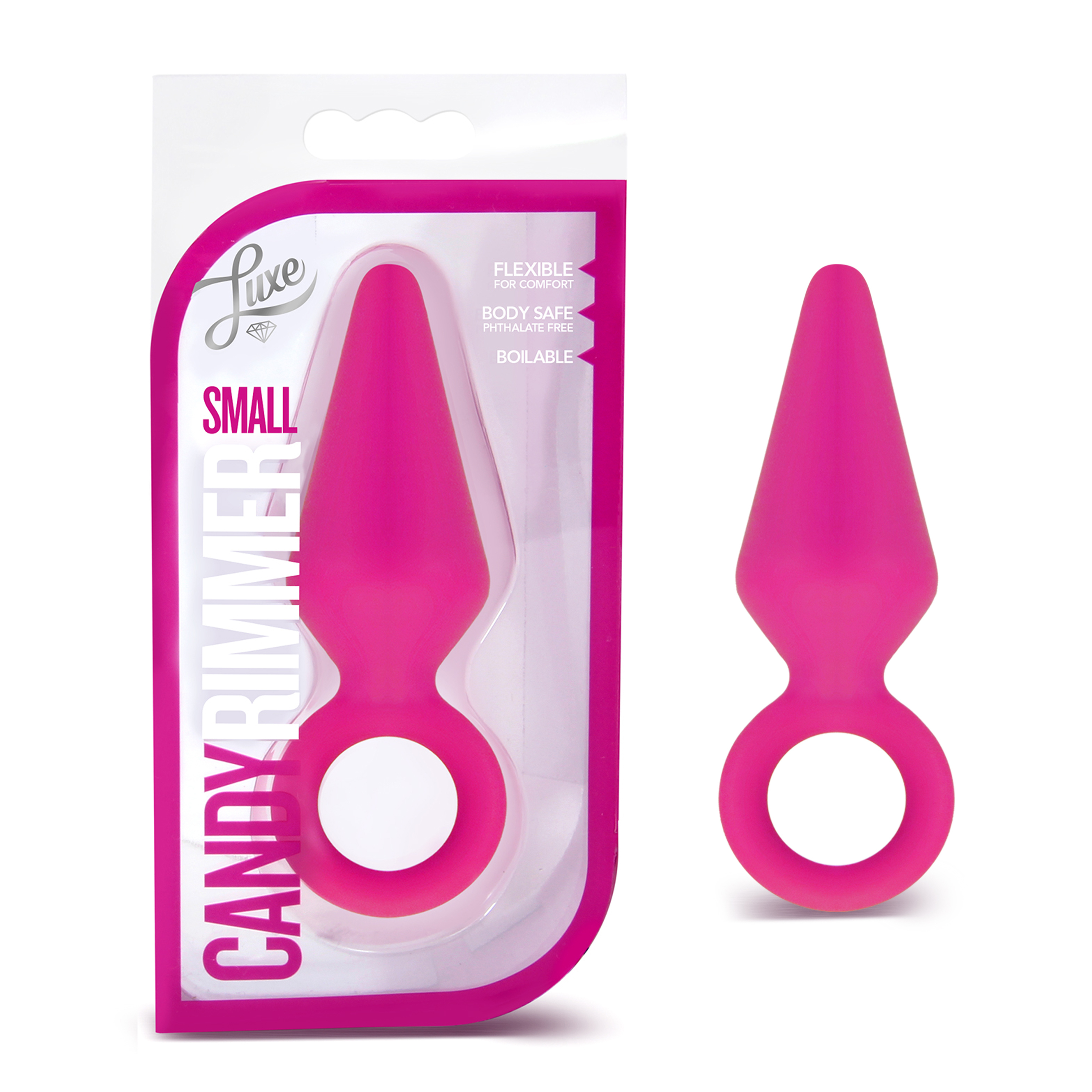 Blush Luxe Candy Rimmer Fuchsia 3-Inch Anal Plug