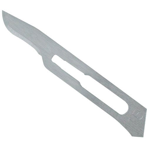 Integra® Miltex® Surgical Blade, #15, Carbon Steel, Sterile - 100/Box