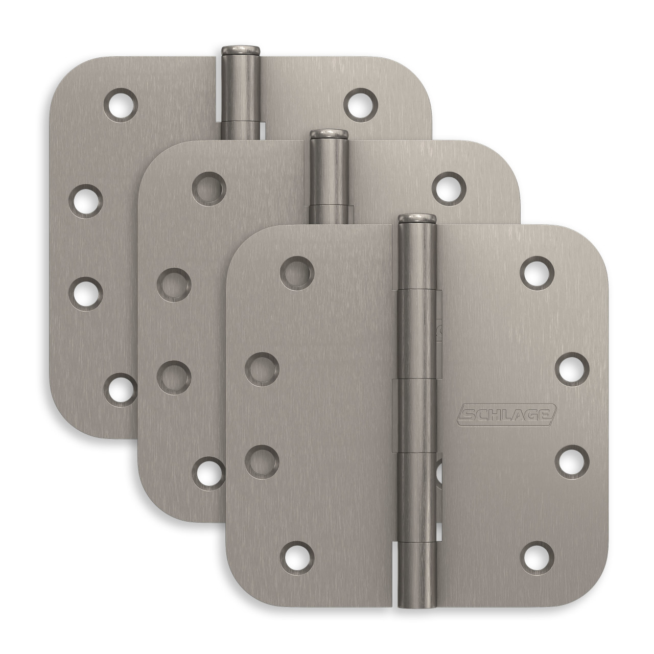 4" Round Hinge 5/8" Radius