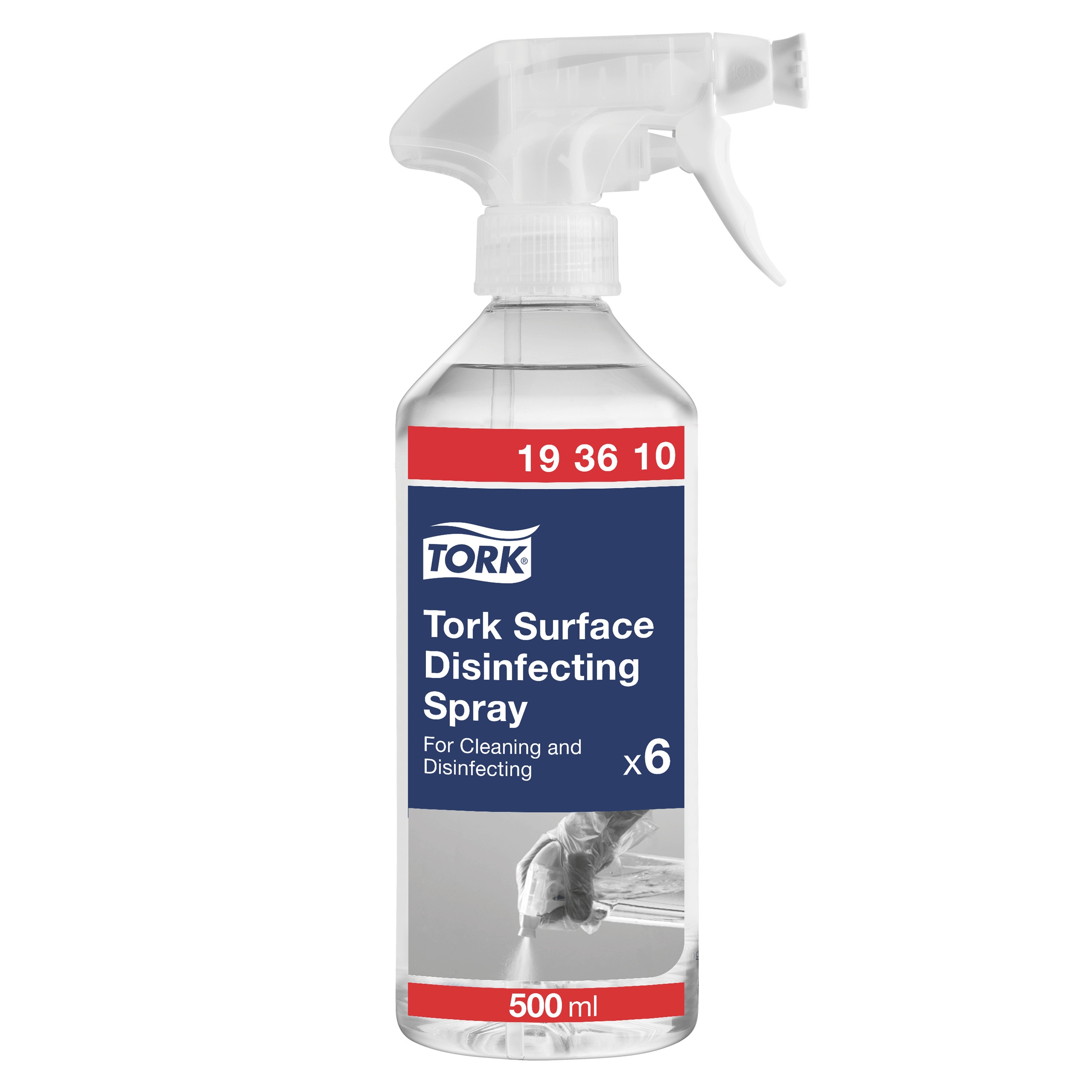 Overfladedesinfektion, Spray, 500 ml, Tork