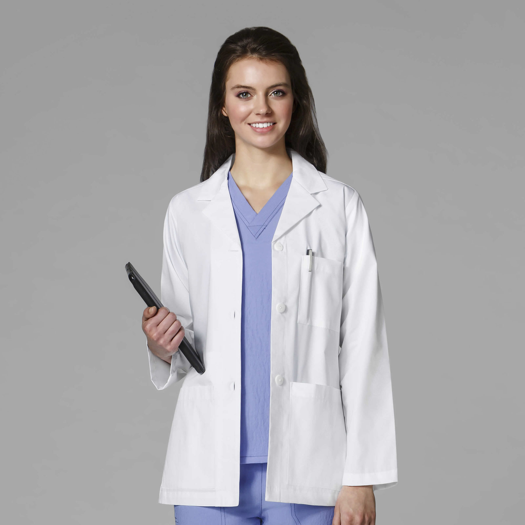WonderWink Medical Whites Womens Consultation Coat-Wink
