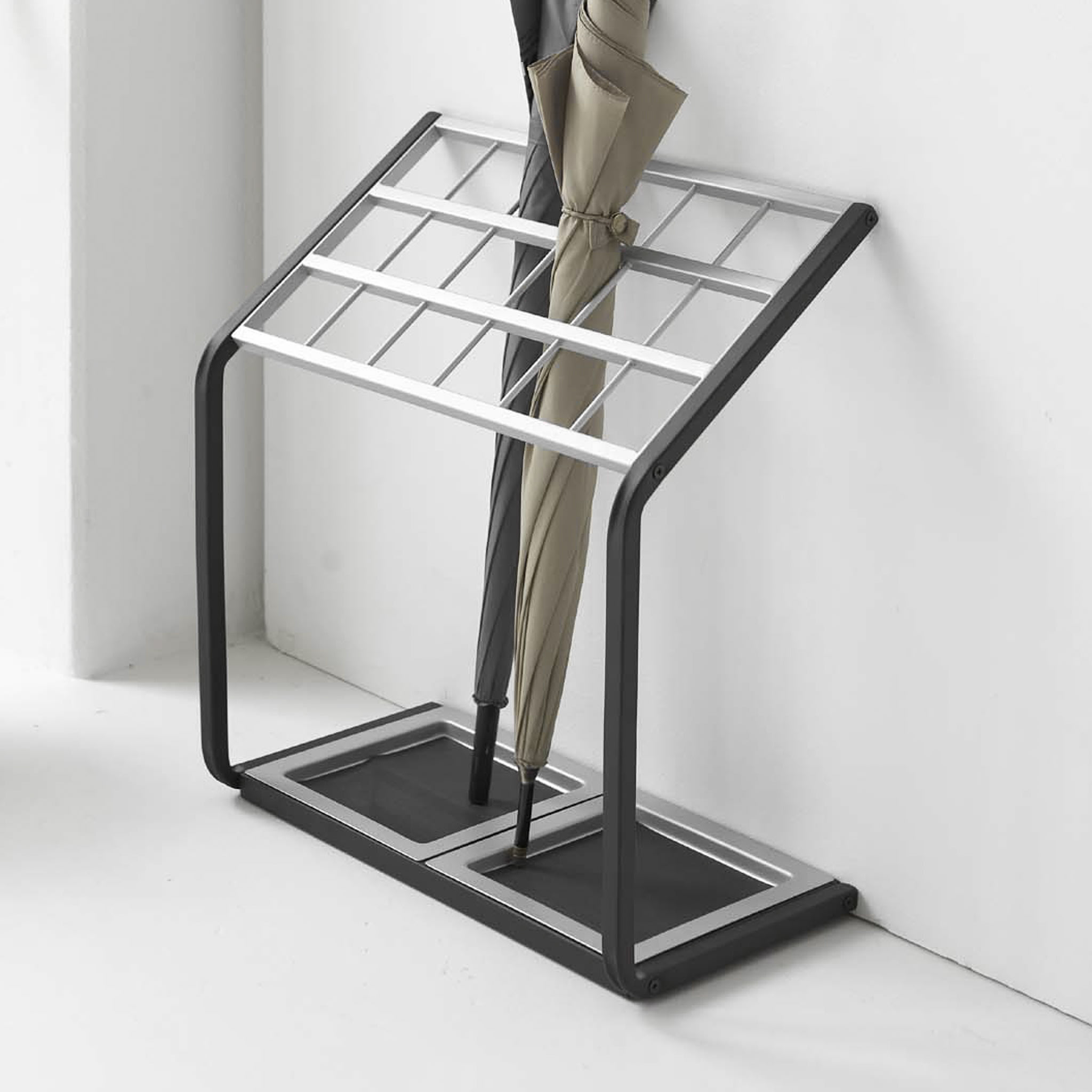 Umbrella Stand with 18 Slots : Modern Steel Design