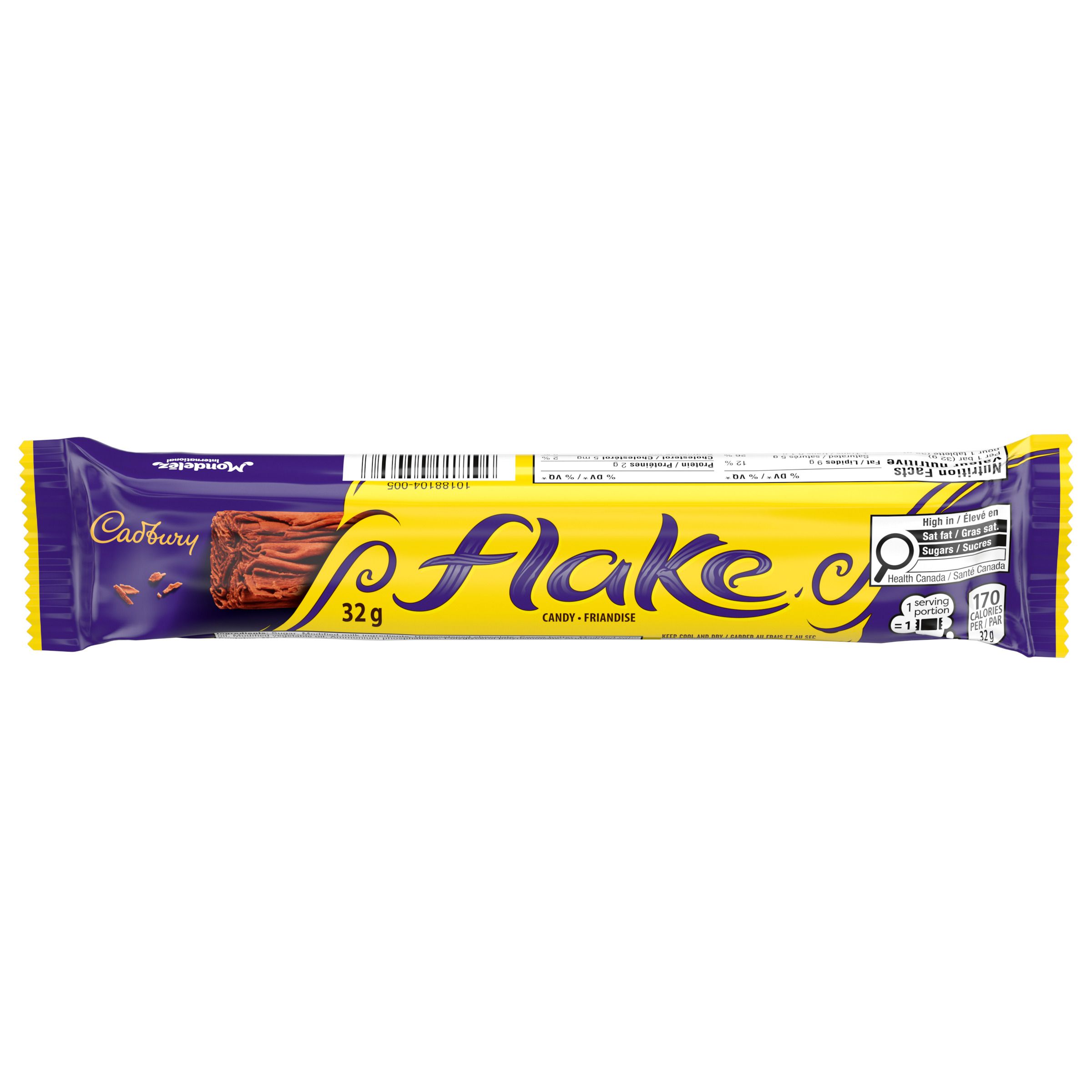 Cadbury Flake, Chocolatey Candy Bar, 32 g-thumbnail-1
